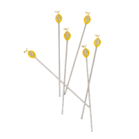 Lemon Swizzle Sticks