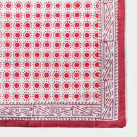 Dot Print Tablecloth - Red
