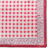 Dot Print Tablecloth - Red