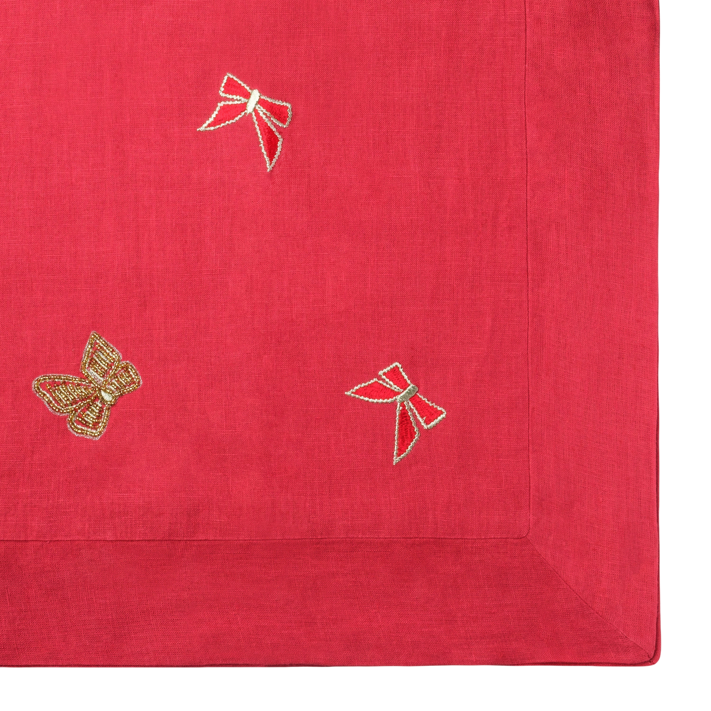 Bow Extra Large Table Runner - Berry