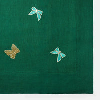 Bow Extra Large Table Runner - Hunter Green