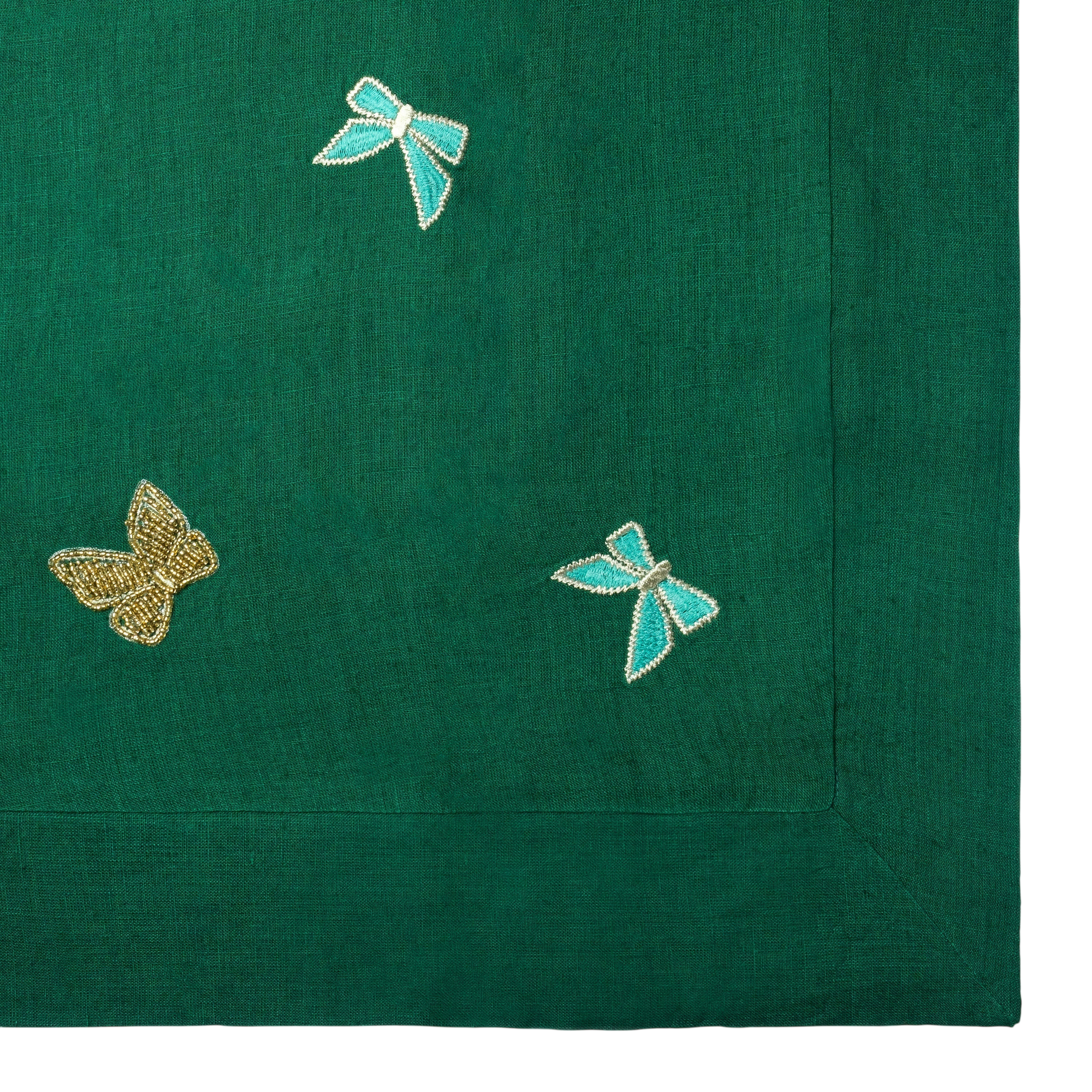Bow Extra Large Table Runner - Hunter Green