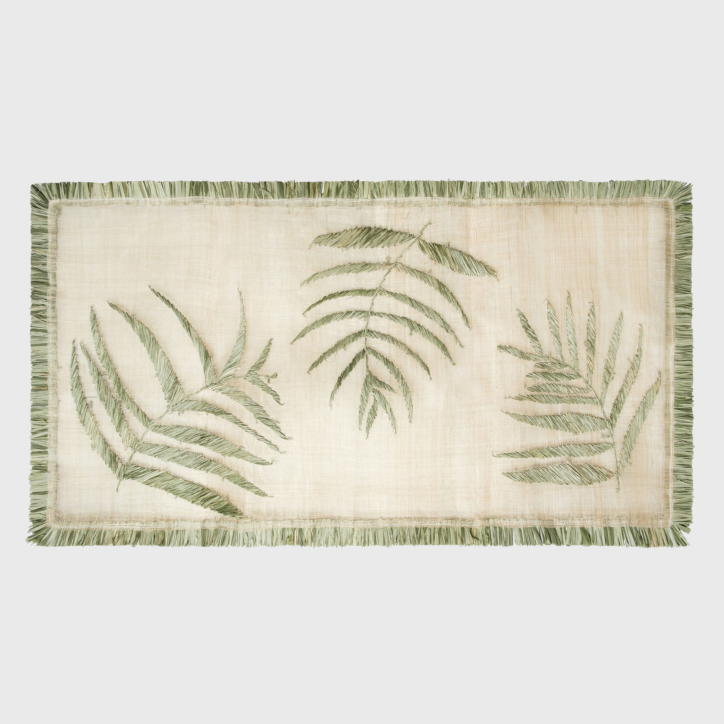 Straw Frond Table Runner