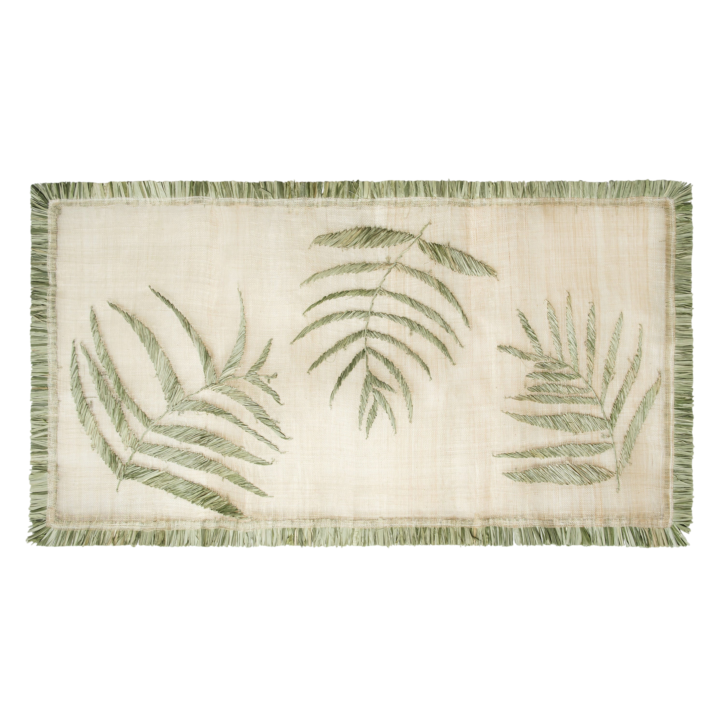 Straw Frond Table Runner