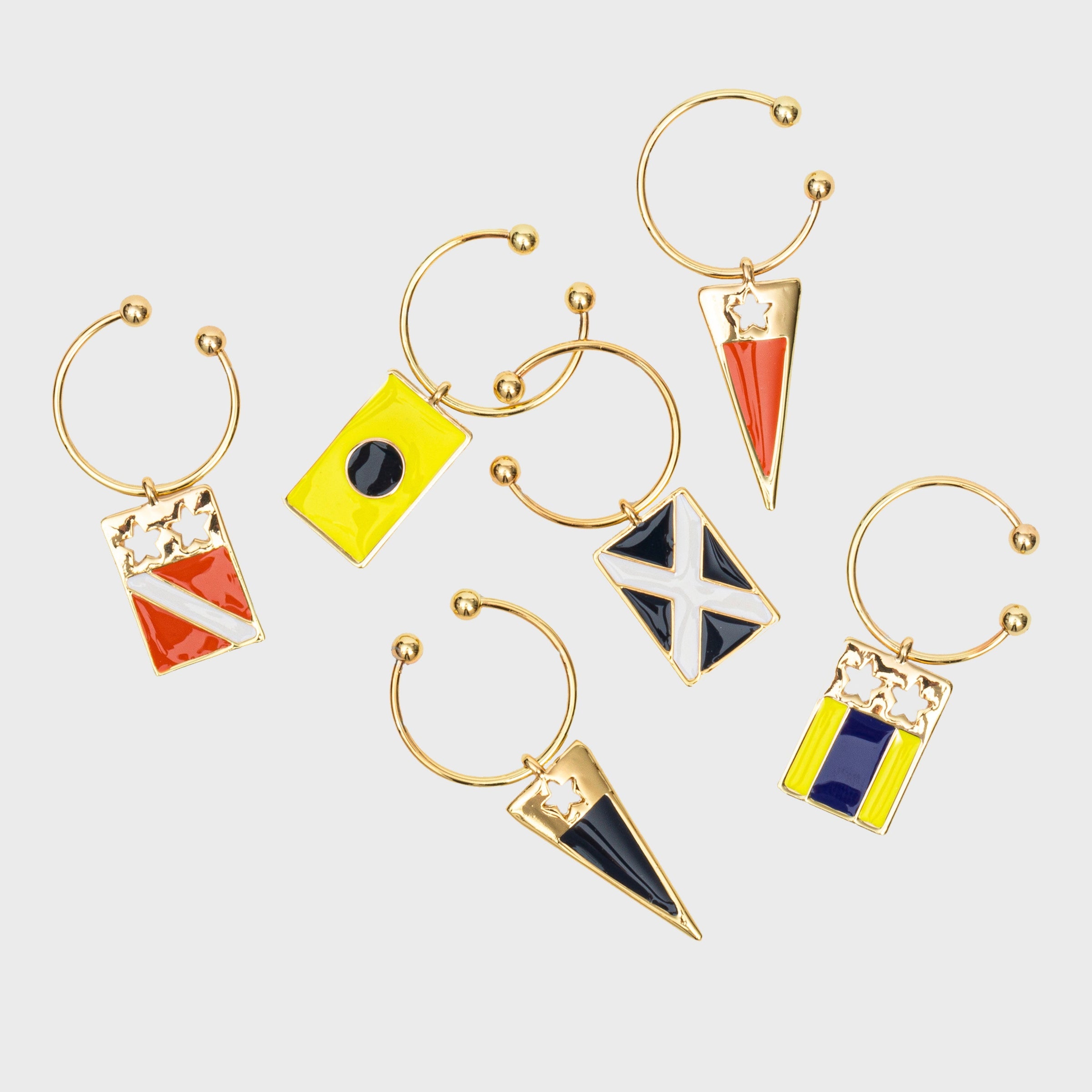Nautical Wine Charms (Set of 6)