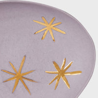 Star Porcelain Ring Dish - Lilac