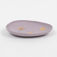 Star Porcelain Ring Dish - Lilac