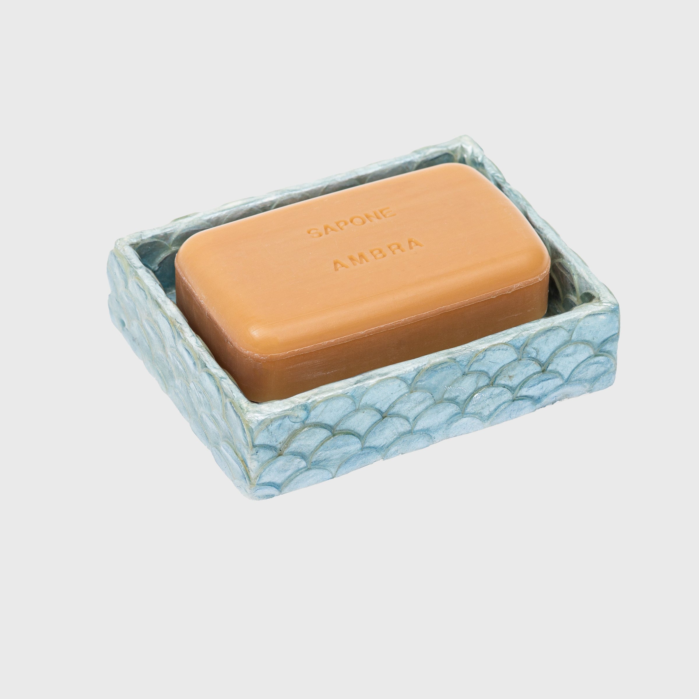 Capiz Trays - Aqua Blue (Set of 2)