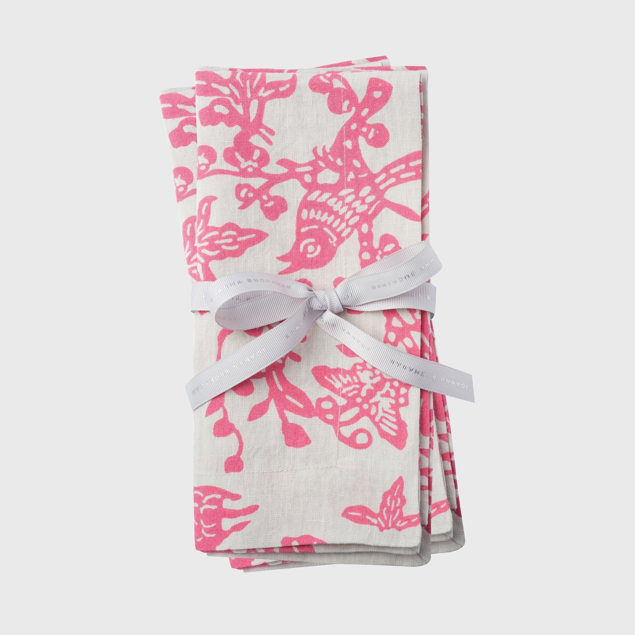 Garden Print Napkin - Pink (Set of 2)