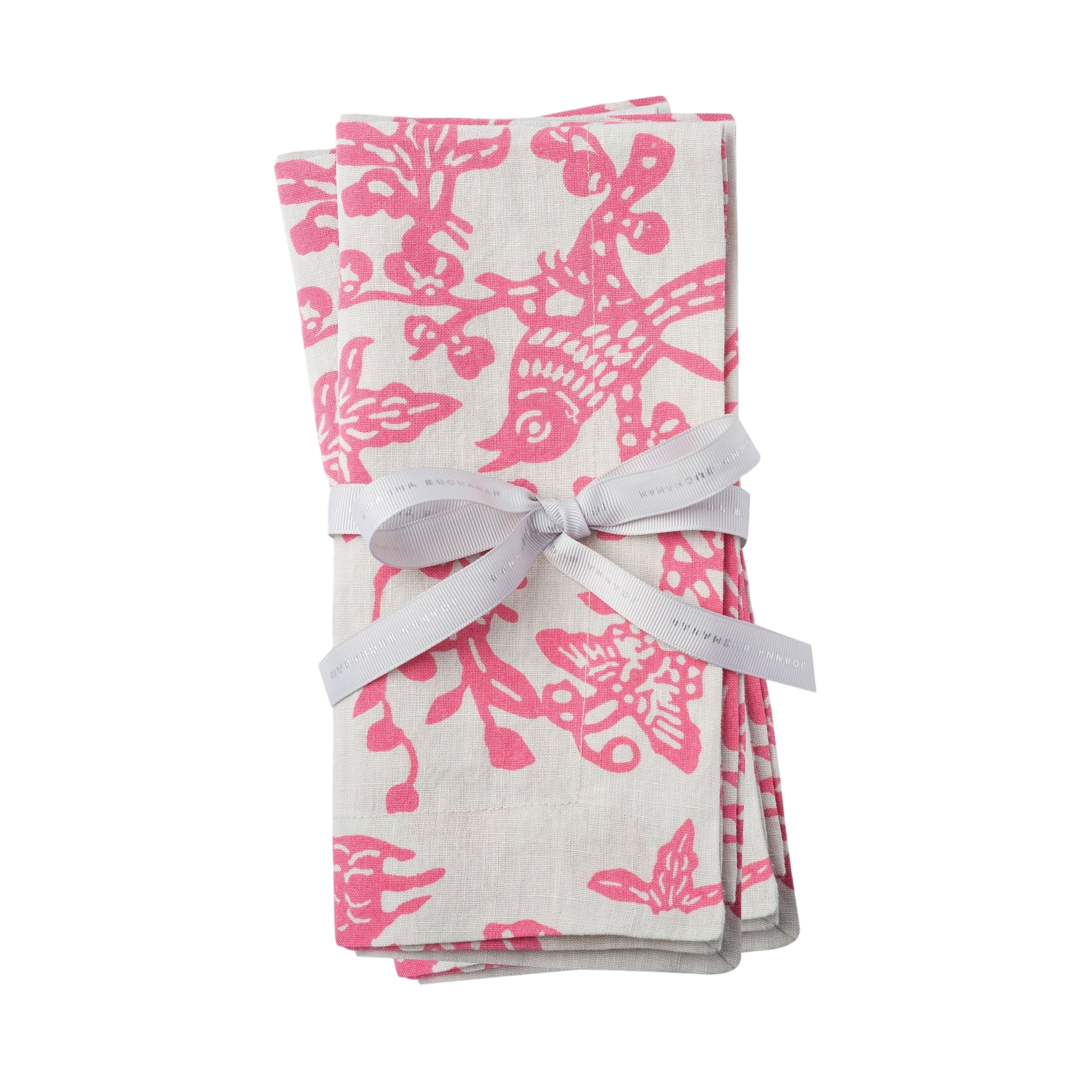Garden Print Napkin - Pink (Set of 2)