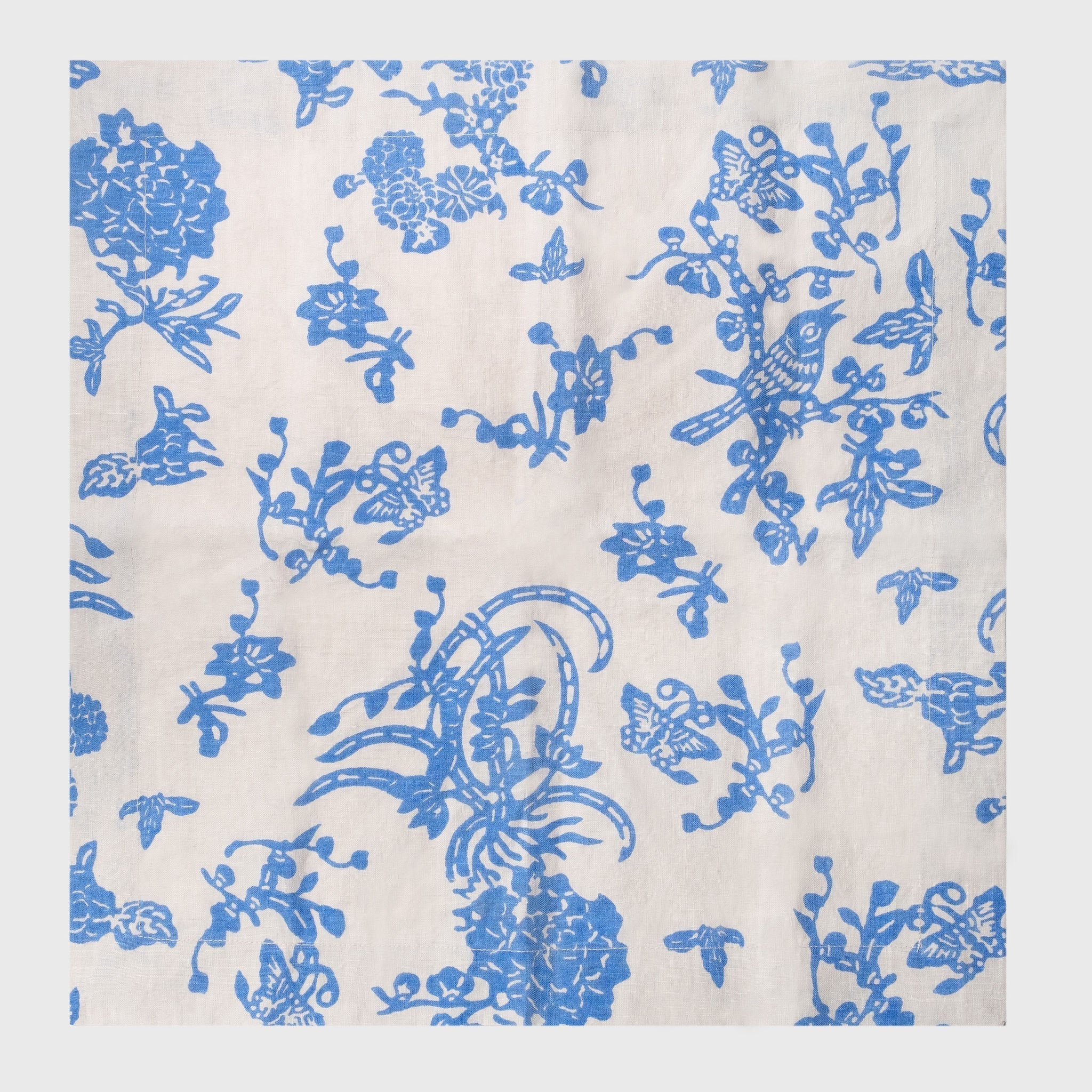 Garden Print Napkin - Blue (Set of 2)