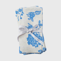 Garden Print Napkin - Blue (Set of 2)