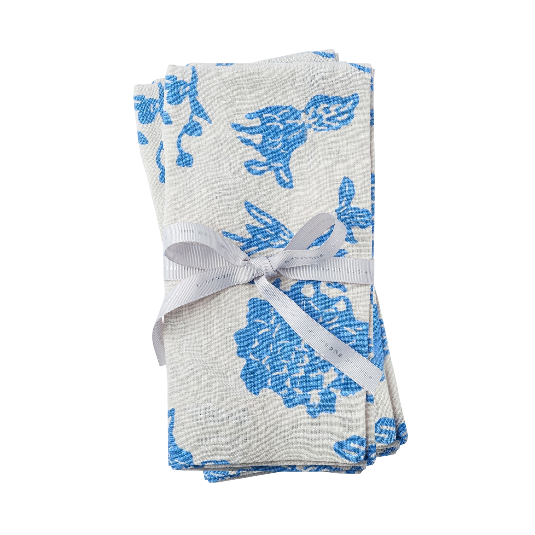 Garden Print Napkin - Blue (Set of 2)