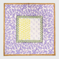 Joyful Block Print Napkin - Lilac (Set of 2)