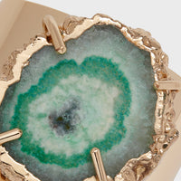 Crystal Quartz Napkin Rings - Seafoam (Set of 2)