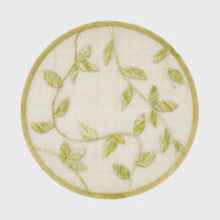 Straw Leaf Placemat - Citrus (Set of 4)