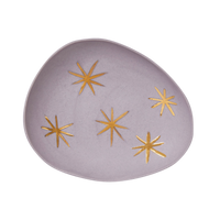 Star Porcelain Ring Dish - Lilac
