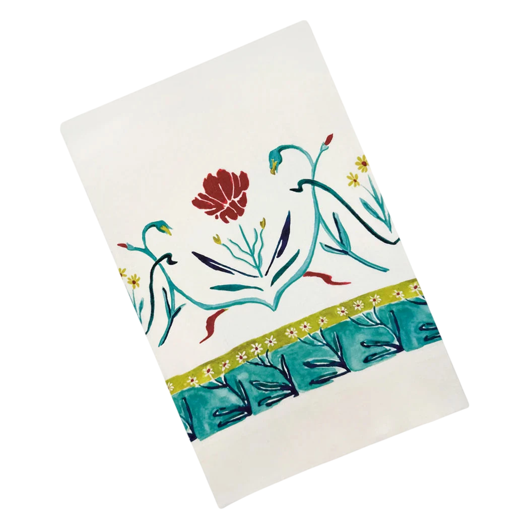 Moda Operandi Jardin Nouveau Linen Tablecloth