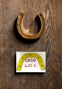Good Luck Horseshoe Tray