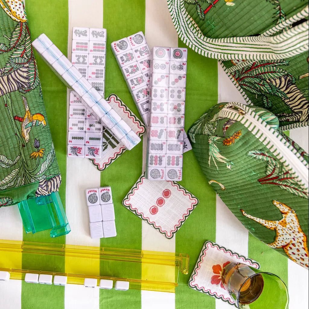Jungle American Mahjong Complete Set