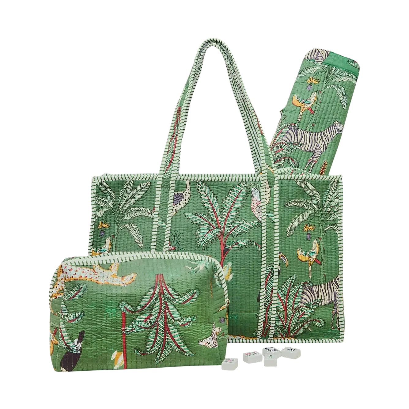 Jungle American Mahjong Complete Set