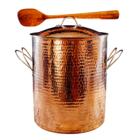 Big, Beautiful Copper Stock Pots