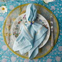 Straw Leaf Placemat - Citrus (Set of 4)