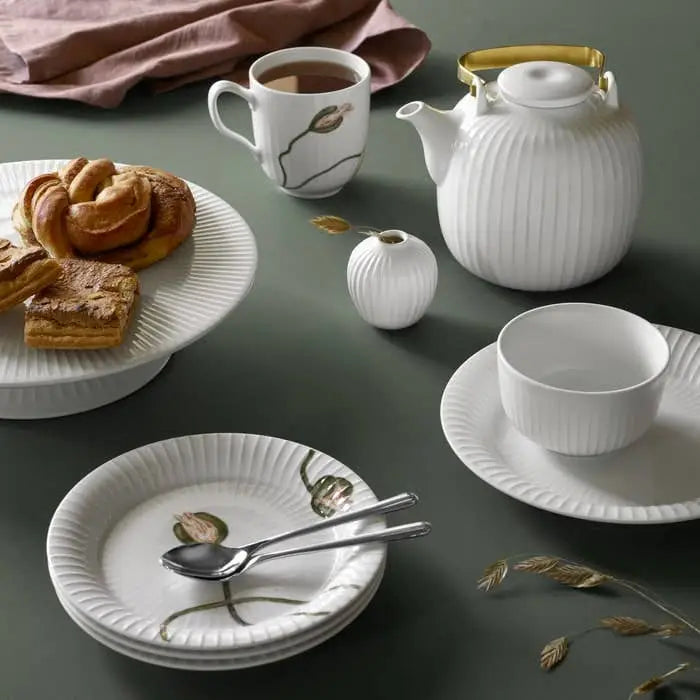 Kähler - Hammershøi - 11.8" Handmade Porcelain Cake Stand