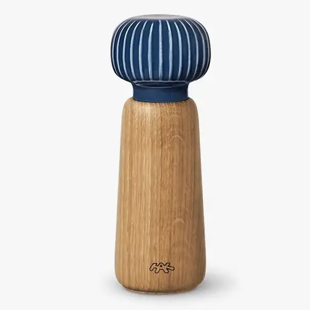 Kähler - Hammershøi - 7.3" Oak & Ceramic Spice Grinder
