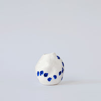 Kara White and Blue Porcelain Vase