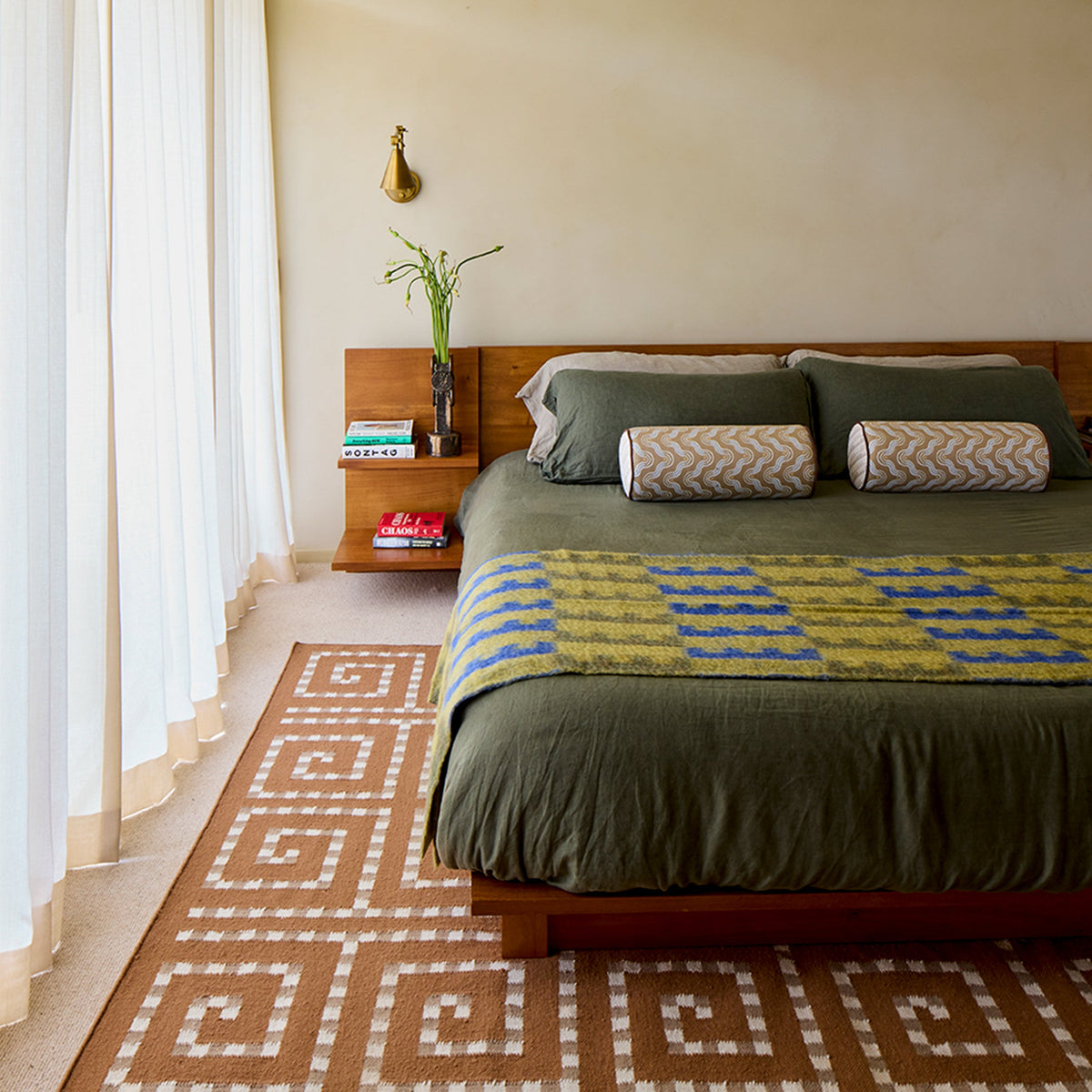 Key | Camel Rug