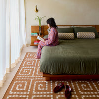 Key | Camel Rug