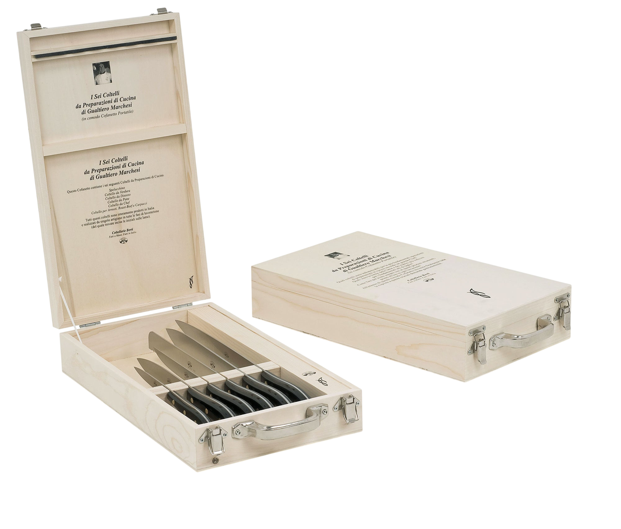 Knives Preparation – Gualtiero Marchesi