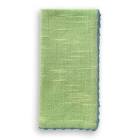 Knotted Edge Cotton Napkin with Trim (Set of 4)