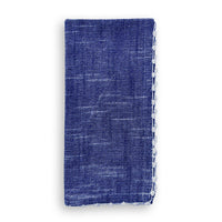 Knotted Edge Cotton Napkin with Trim (Set of 4)