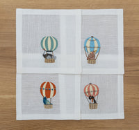 Balloon Safari - Cocktail Napkins (Set of 4)