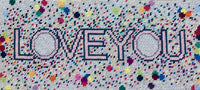 Bubble Love You - Velvet Pillow