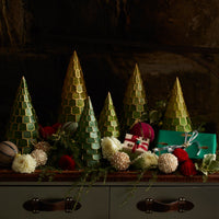 Capiz Trees - Green (Set of 3)