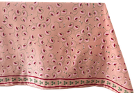 La Leccia Tablecloth in Dark Pink