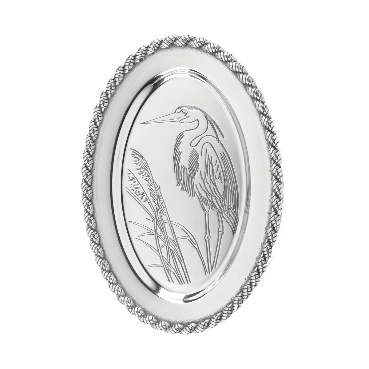 Latitudes Medium Oval Heron Tray
