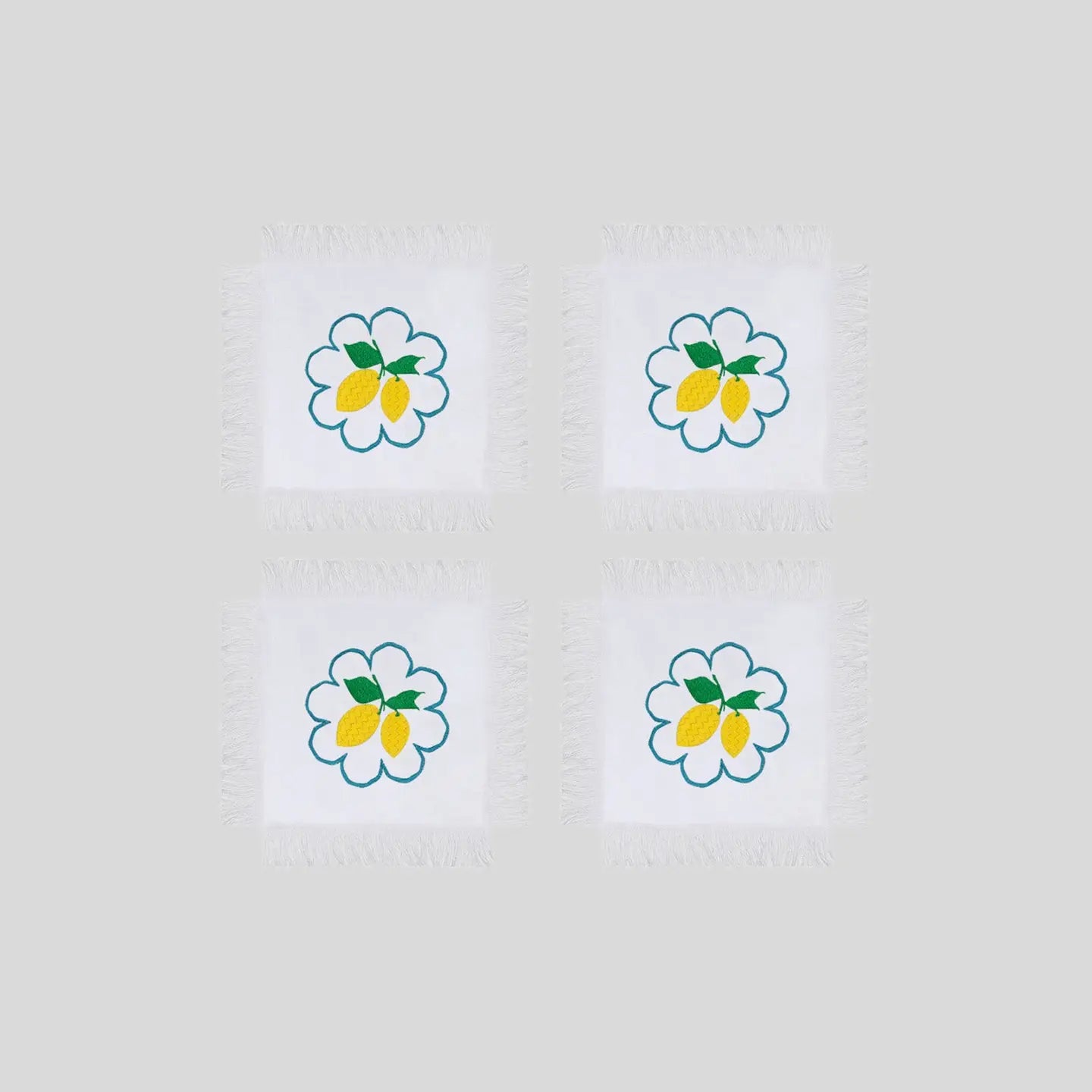 Lemon Coasters (Set of 4)