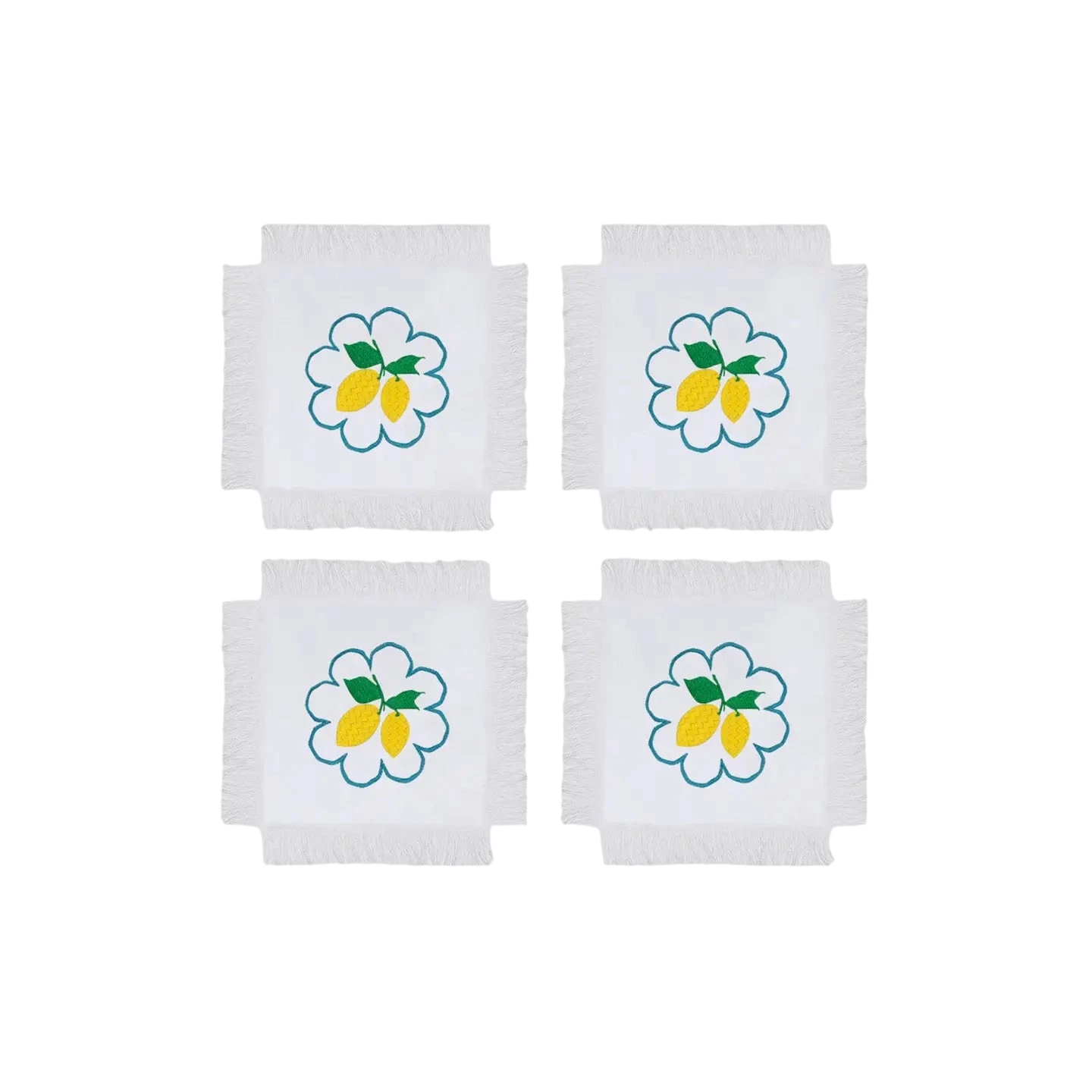 Lemon Coasters (Set of 4)