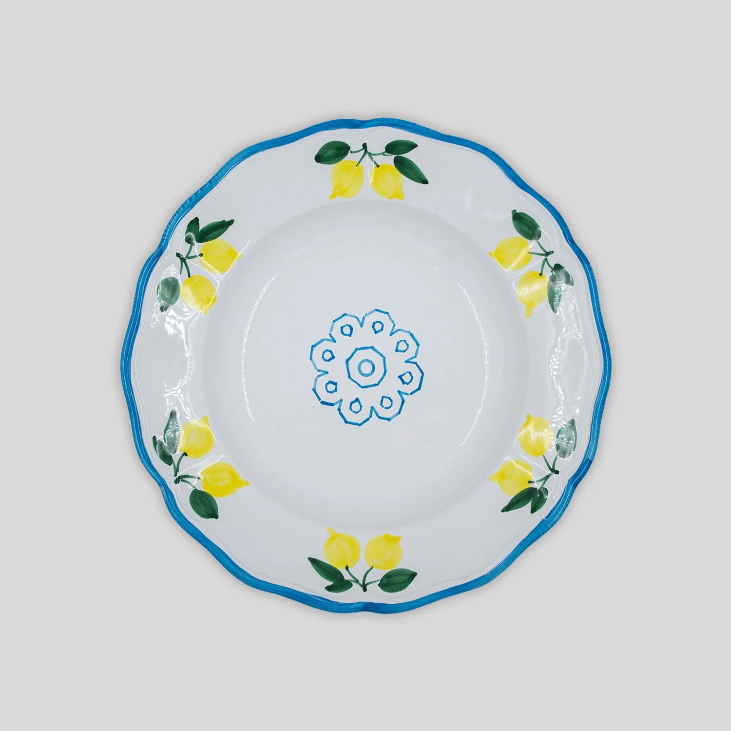 Lemon Deep Plate