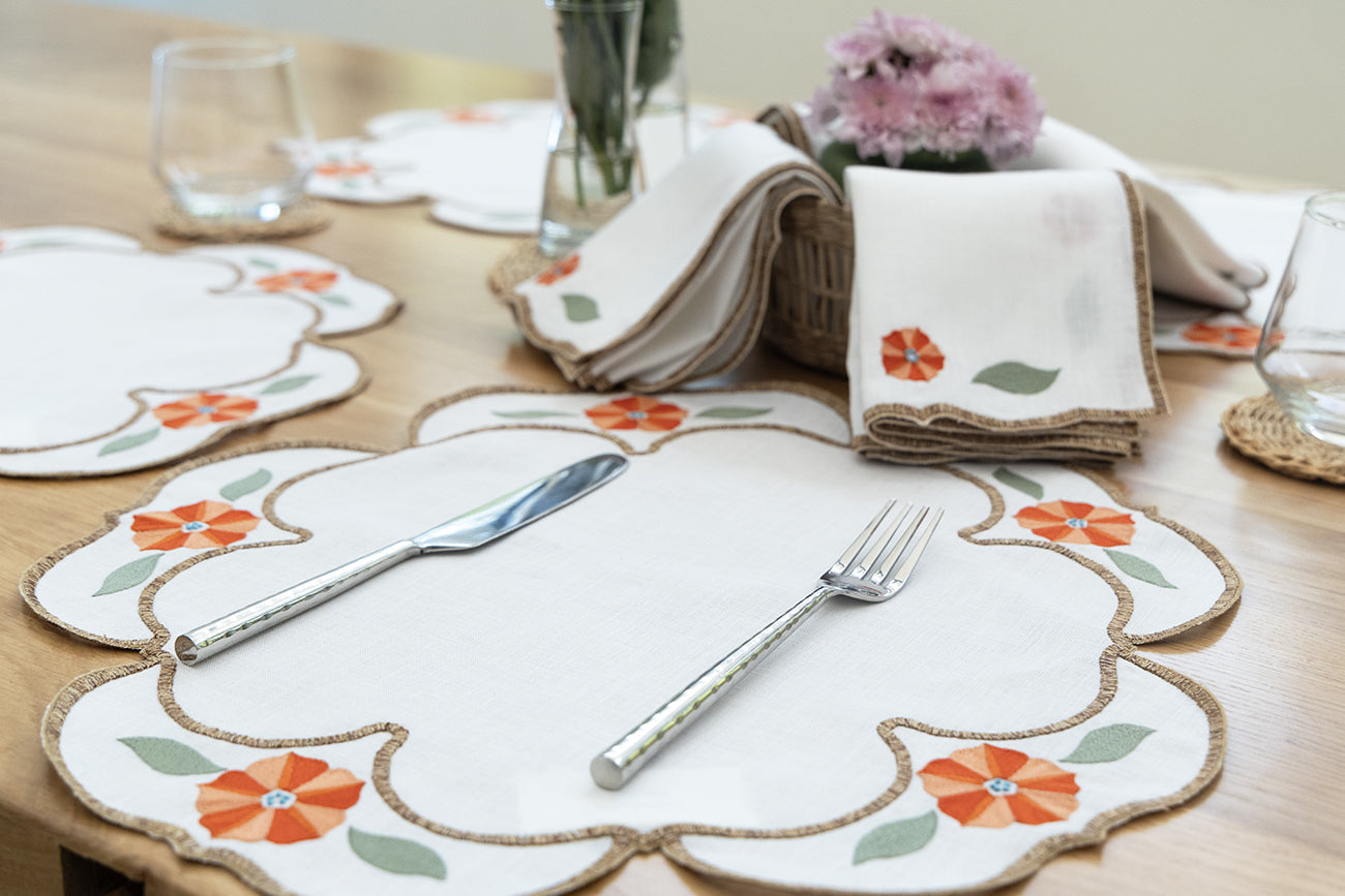Bold Blossom - Placemats (Set of 4)
