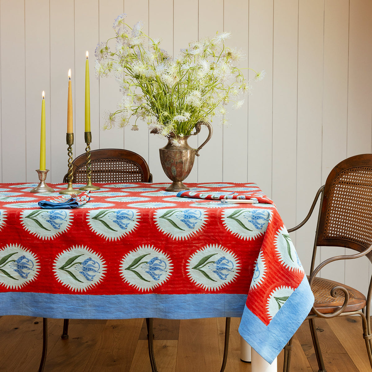 Scarlet Tiger Lily Tablecloth