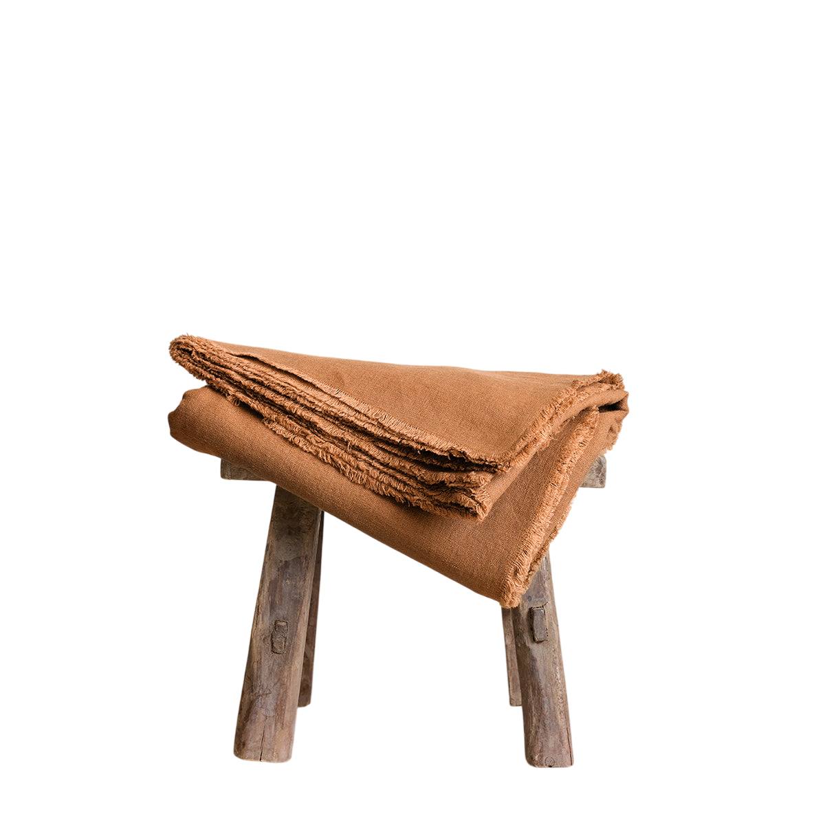 Fringed Linen Tablecloth