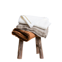 Fringed Linen Tablecloth