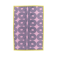 Orchid Loops Tea Towel