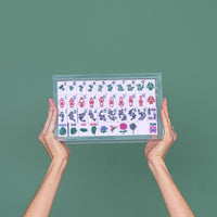 Lucite Mahjong Tile Display Box
