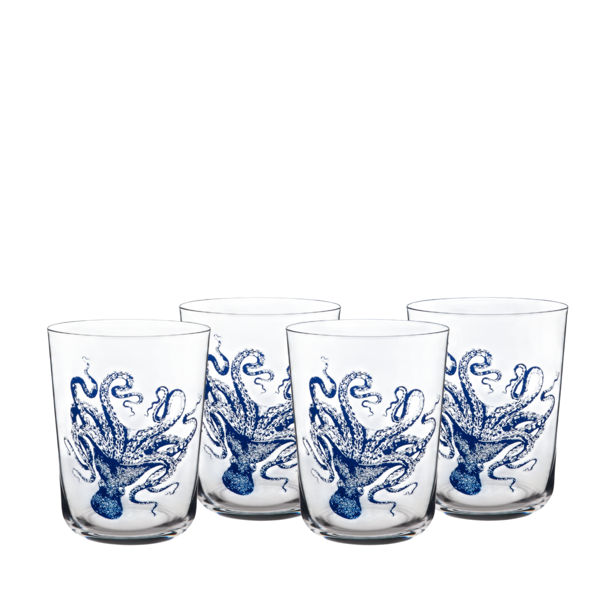 Lucy Blues Short Drinking Glasses